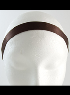 Elastic Brown Satin